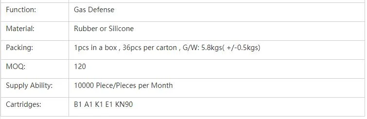 Abek1 Canisters PPE Plus M60X-1 Half Face Welding Respirator