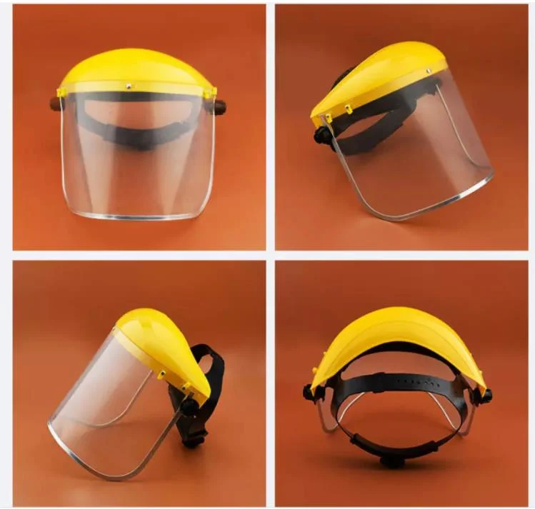 PC/PVC Plastic Face Shield Protective Eye Protection Face Shield Product PC Face Shield