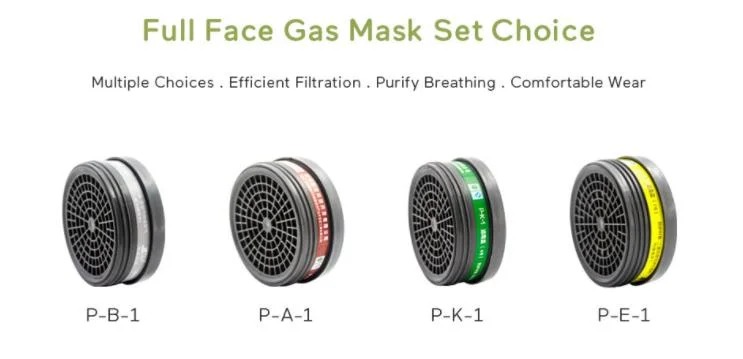 Hot Sale Full Face Industrial Working Anti Dust Paint Welding Gas Mask Respirator