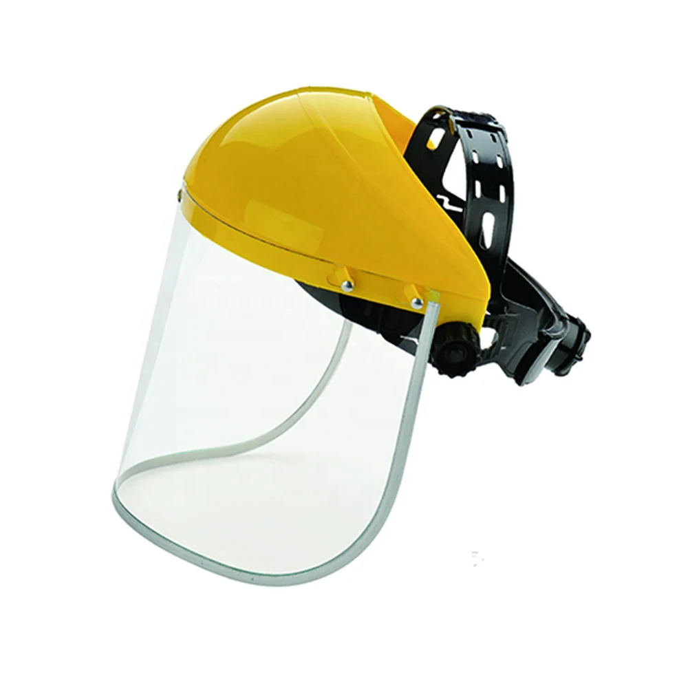 Medical Plastic Eye Shield Safety Face Shield with PVC Screen for Helmet