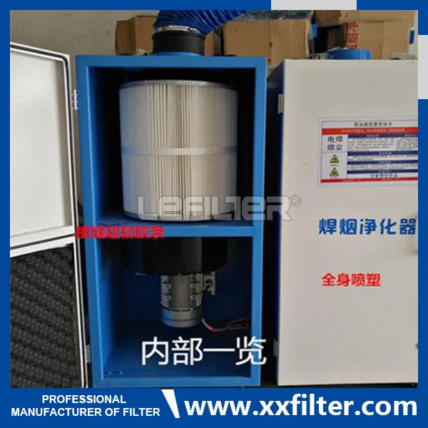 Portable Dust Collector Welding Fume Extractor Smoker Filter