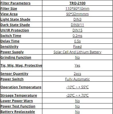 Solar Auto Darkening Welding Helmet Lens PPE Supplier