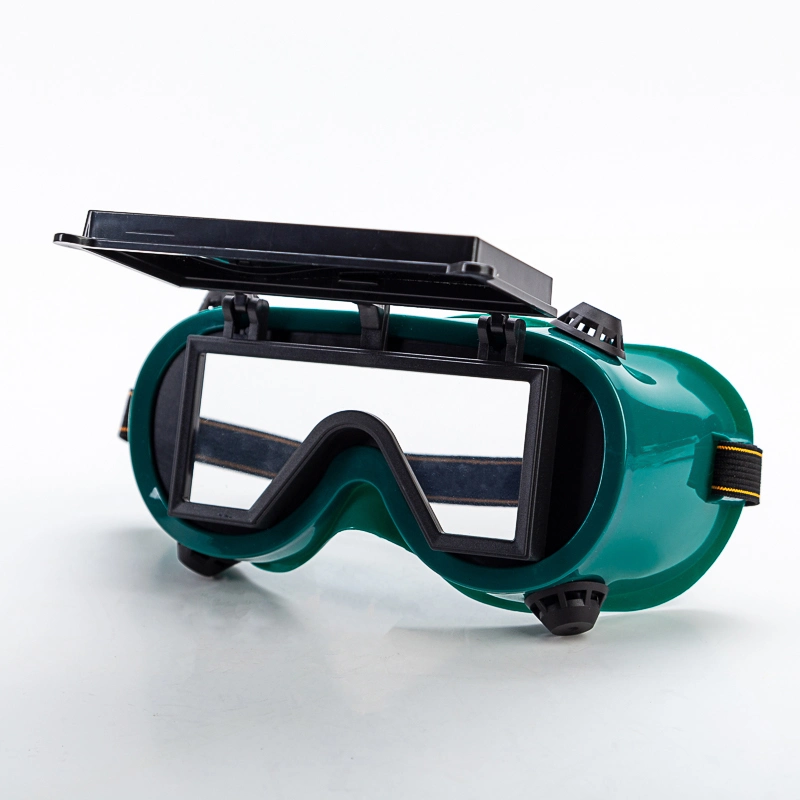 Double-Layer Welding Glasses, Adjustable Welding Safety Eye Protection Welder Goggles