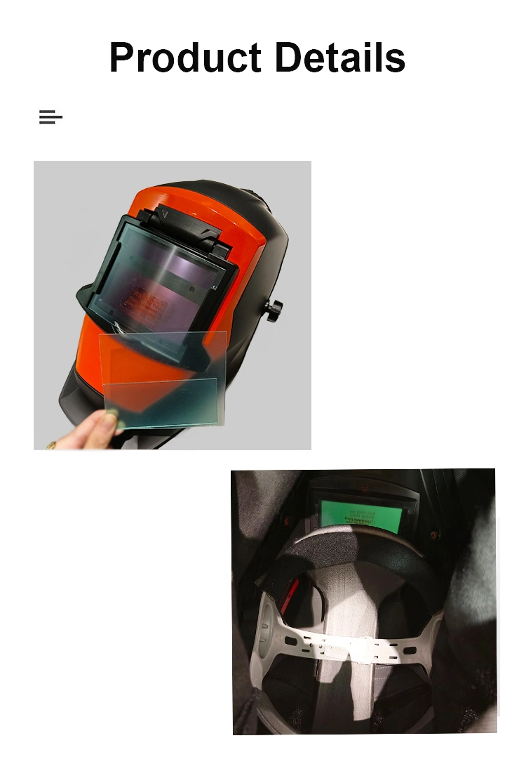 Rhk Automatic True Color Papr Solar Powered Auto-Darkening Air Purifying Ventilated Respirator Industrial Welding Helmet