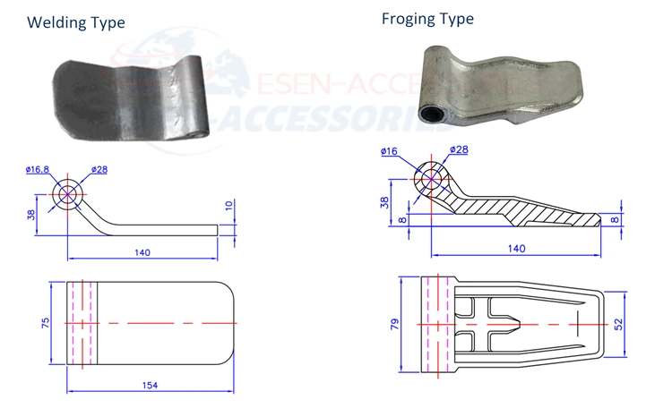 Container Door Welding Type Handle Container Spare Parts