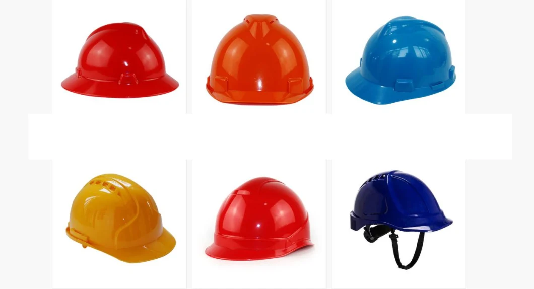 Head Protection AS/NZS ANSI Z89.1 Safety Helmet with Air Vents