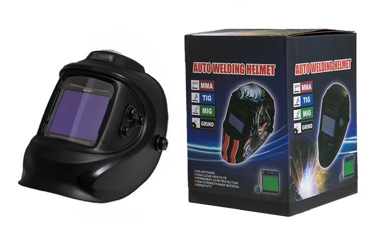 Rhk Tech Grind Weld Mask DIN5-9/9-13 Solar Auto Darkening Automatic Electronic Fan Cooling LED Lighting Welding Helmet