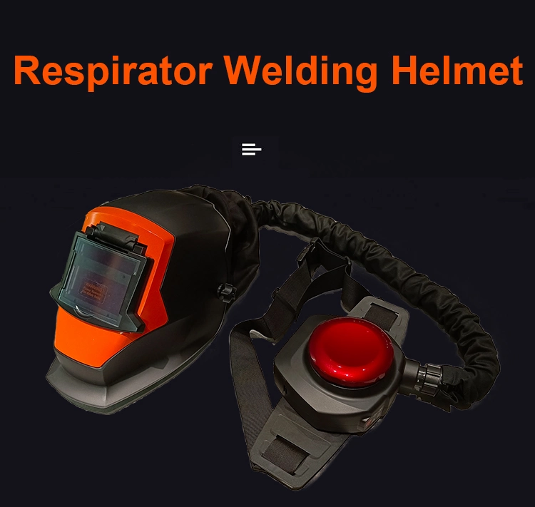 Rhk True Color Automatic Solar Powered Auto Darkening Air Filter Purifying Ventilation Grinding Papr Respirator Welding Helmet