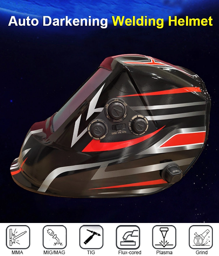 Rhk Tech Custom Stickers Automatic Caretas Electronica PARA Soldar Solar Auto Darkening MIG TIG Cutting Welding Helmet Decals