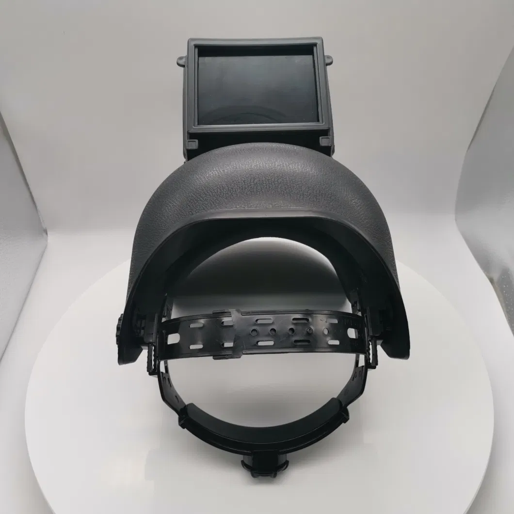 Black PP Welding Mask CE En175 Welding Helmet with Ratchet Suspension Welder Mask Safety Helmet