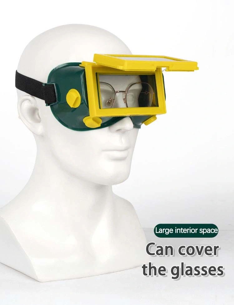 New Type Flip Welding Auto Dimming Glasses Welding Goggles Auto Darkening