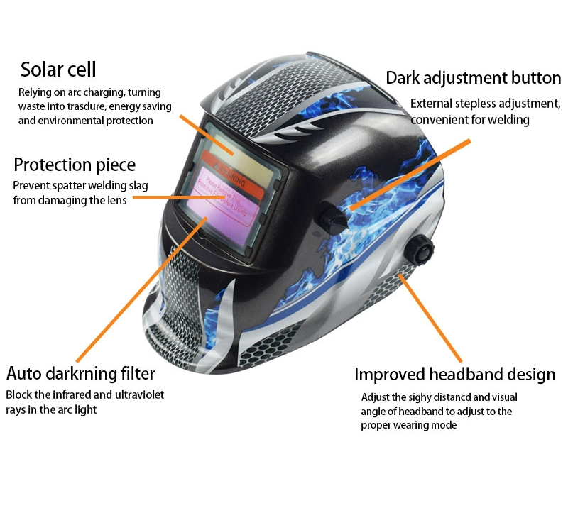 Automatic Light Shielding Welding Surface9-13TIG MIG Arc Welding Helmet