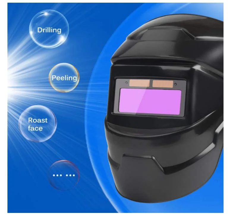 Auto Darkening Welding Helmet True Color Solar Power Welding Hood Mask Shield with Grinding for TIG MIG MMA Plasma Arc Weld Grinding