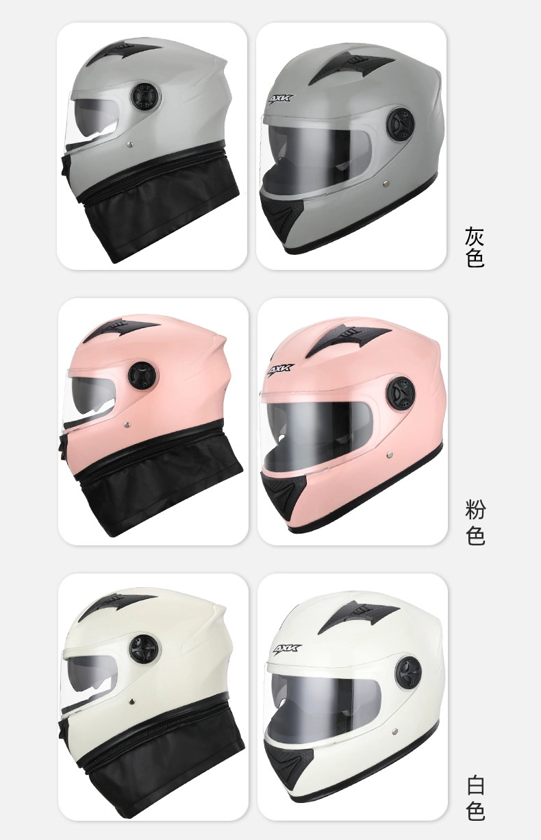 Motorcycle Accessories Full Face ABS Helmet with Certificates DOT and ECE2206