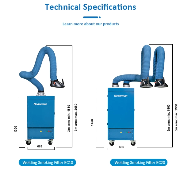 Industrial Air Cleaning Welding Fume Filter