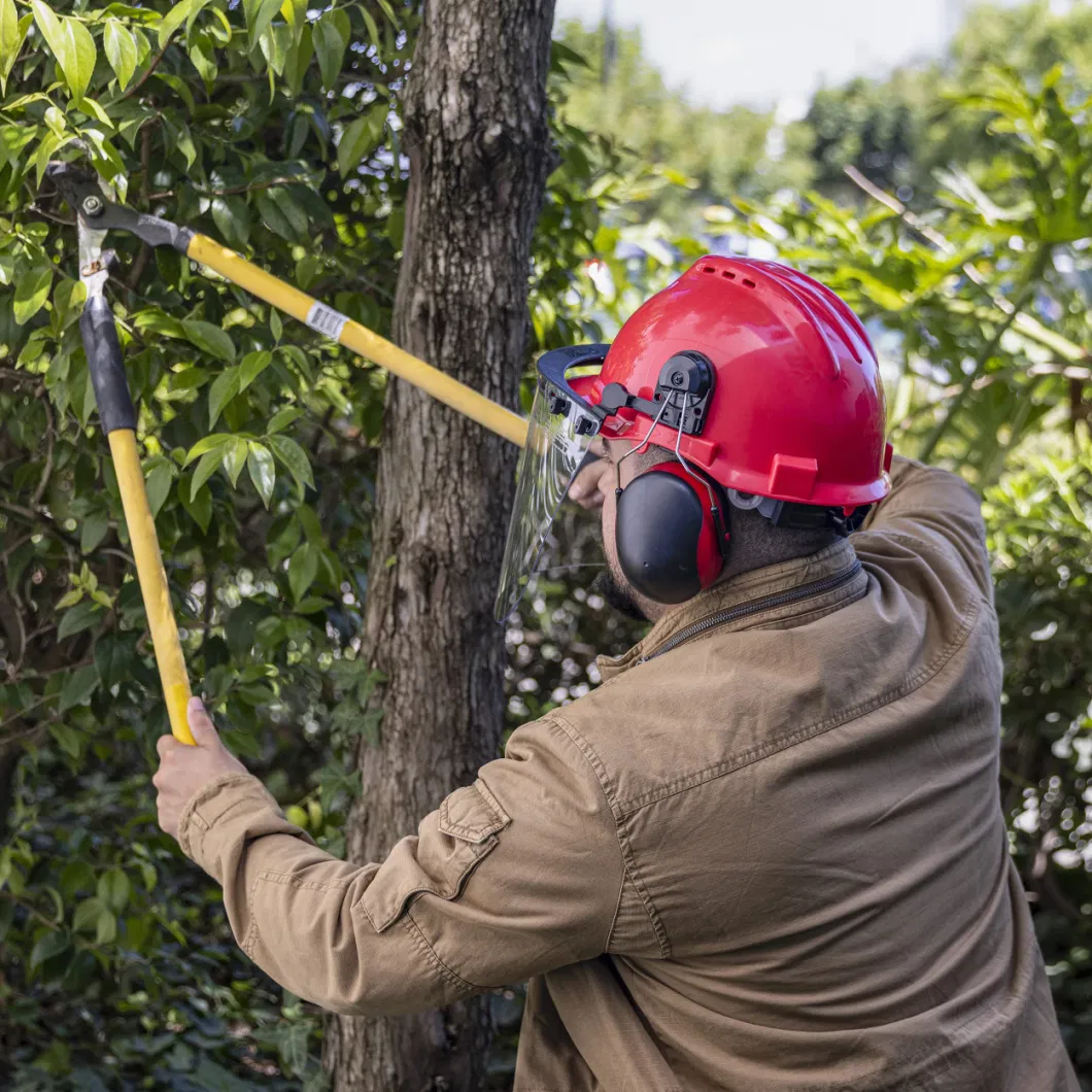 Safety Face Shields, Forestry Helmet with Shield and Earmuffs Protective Face Shield Auto Darkening Welding Helmets Impact Resistant