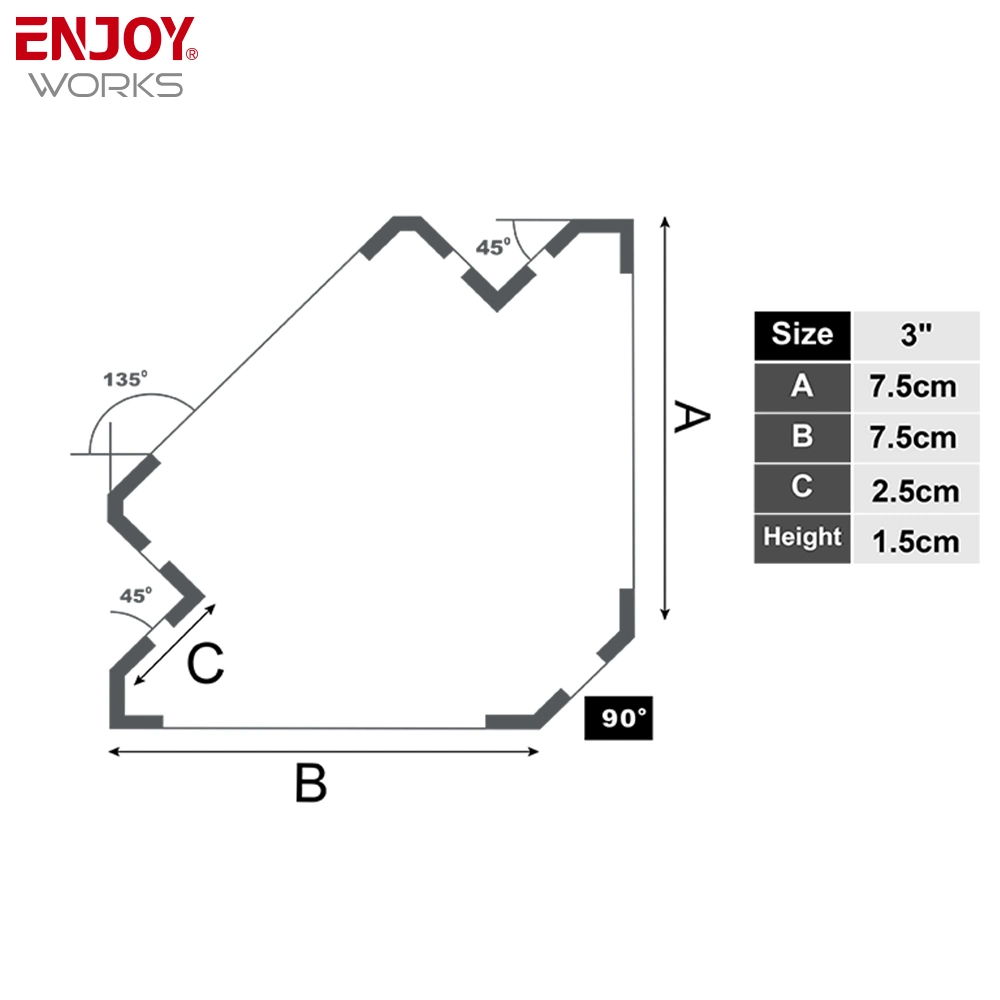 Customized Logo Factory Wholesale 25lbs 50lbs 75lbs Magnets 45 90 135 Corners Angles 3&quot; 4&quot; 5&quot; Arrow Magnetic Welding Holder