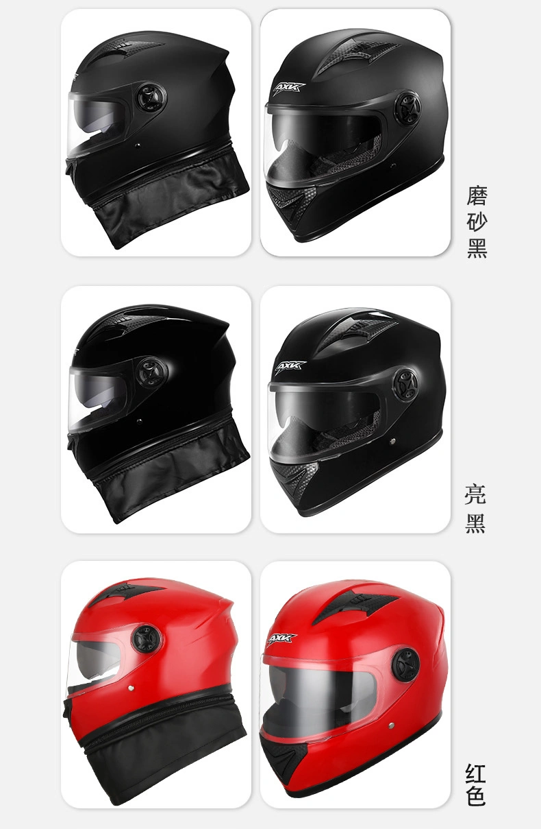 Motorcycle Accessories Full Face ABS Helmet with Certificates DOT and ECE2206