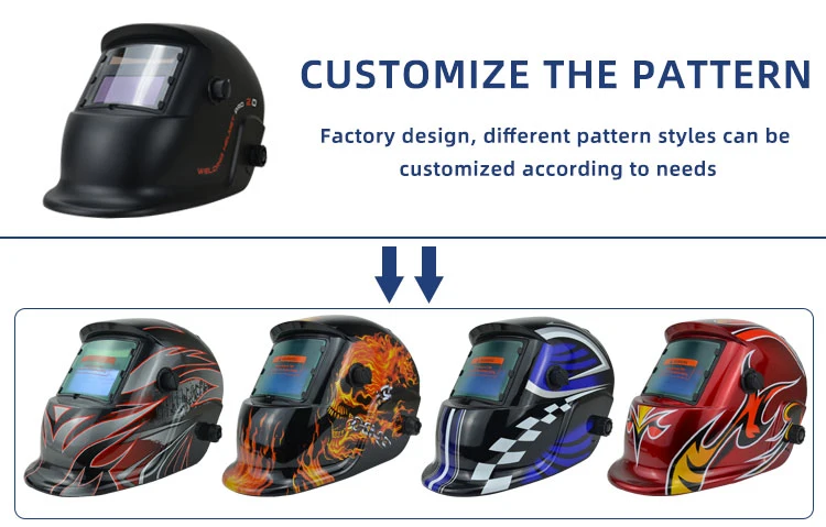 Custom Welding Helmet Solar Auto-Dimming Auto Darkening Welding Lenses Accessories Automatic Welding Filter Lenses