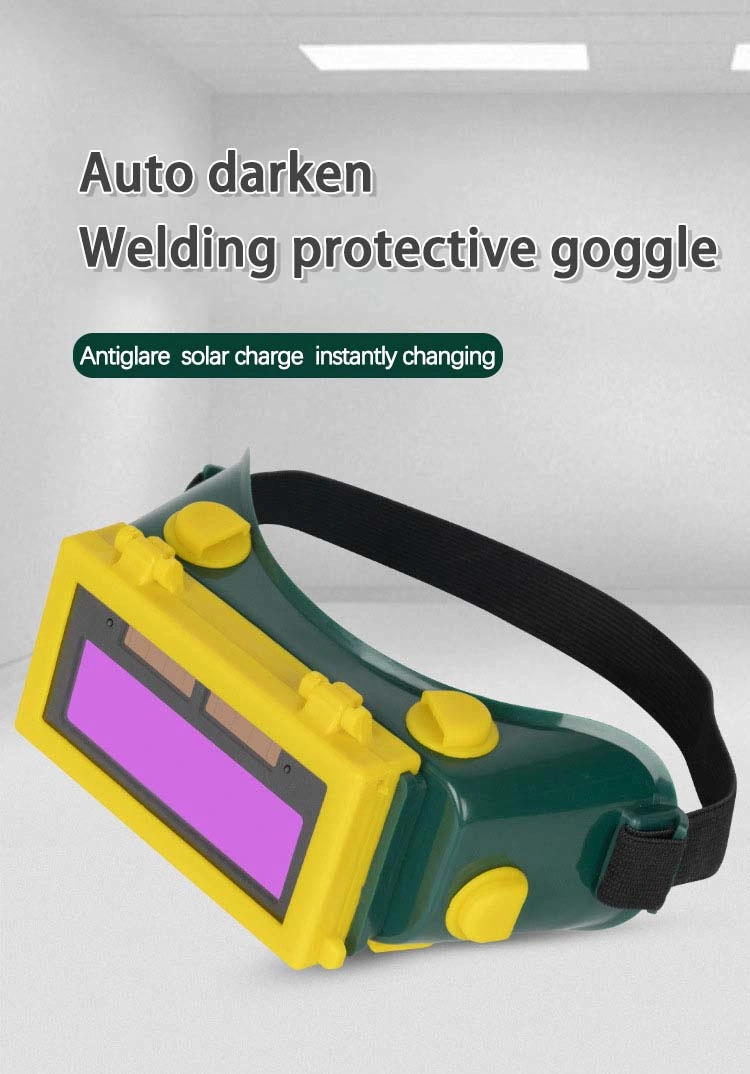 High Performance Comfortable Auto-Darkening Welding Safety Goggles