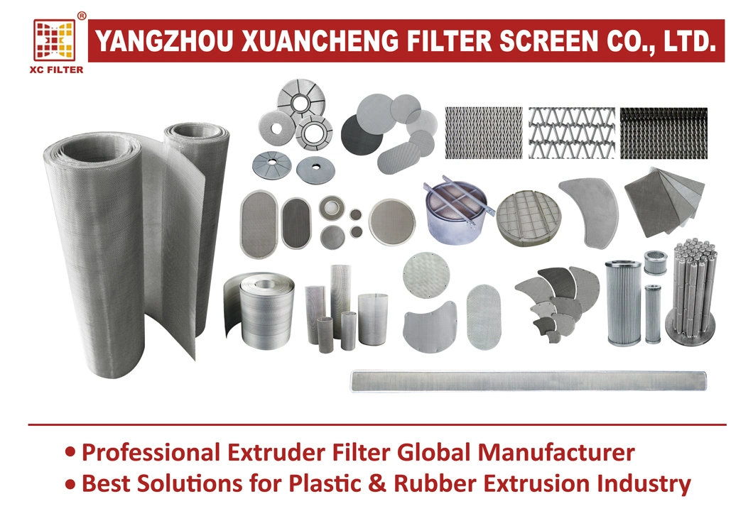 Multilayer Spot Welding Extruder Filter Screen Packs for Plastic Extrusion and Filtration