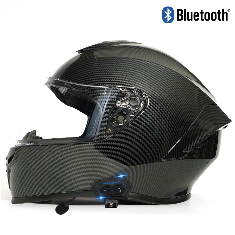 2023 New Model DOT Standard Open Face Motorcycle Helmet with Bluetooth