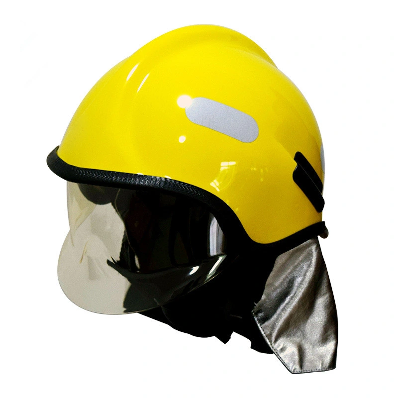 European Style Fire Fighting Emergency Rescue Safety Helmets Protective