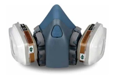 Maschera a gas semimaschera verniciatura a spruzzo respiratore riutilizzabile per verniciatura Lavorazione legno saldatura miniera carbone lavorazione macchine chimiche lucidatura