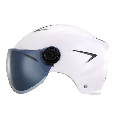 Commercio all&prime;ingrosso Sport bicicletta ABS+EPS casco aperto viso moto casco goccia Down Sun Visor Summer Man Woman Racing scooter moto originale Helemts di sicurezza