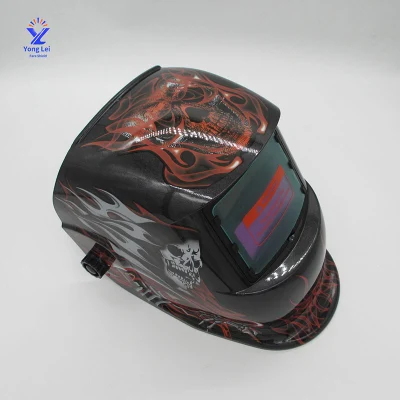 Factory Direct Sales Custom Pattern lavoro di saldatura rettifica oscuramento automatico Casco per saldatura