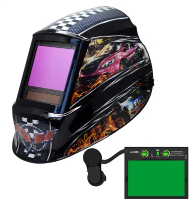 Elmetto per saldatura PA auto Darkening certificazione CE/ANSI/Z94.3 (WH8-WtFi660)