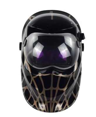 Fornitura di fabbrica energia solare Auto darkening saldatura casco Arc TIG Saldatrice per molatura maschera MIG