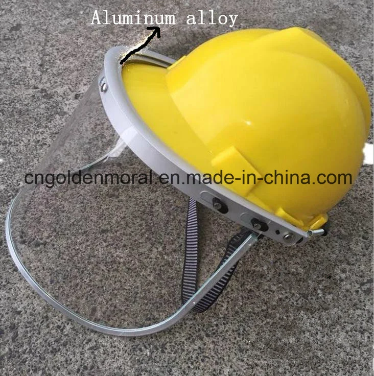 Industrial Safety Helmet with Dust Proof Visor/PC Organic Welding Face Mask Face Protection