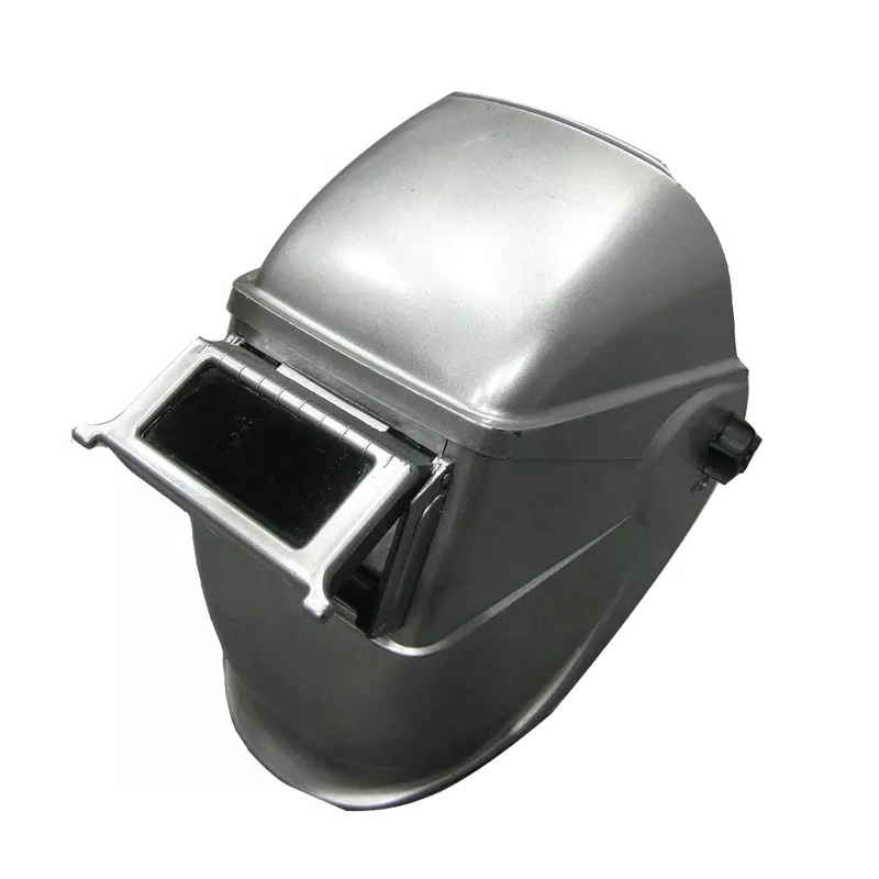 Grey PP Materials Full Face Protective Cheap Welding Helmet Mask