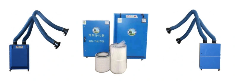 Portable Welding Dust Collector Welding Smoke Filter Fume Extractor with Cartridge Filter