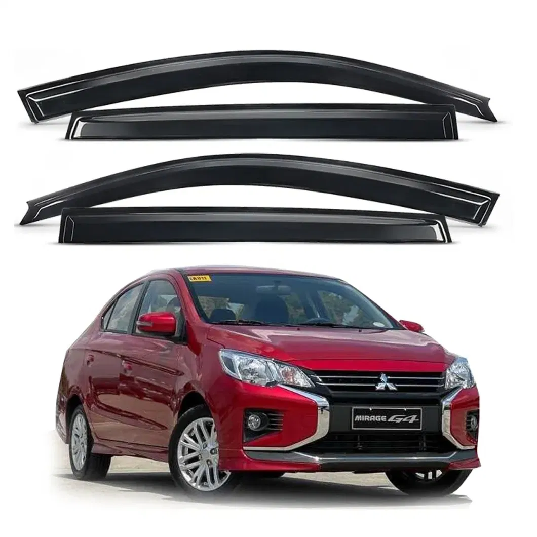 Window Rain Visor Wind Deflector Sun Visor for Mitsubishi Mirage G4 2022