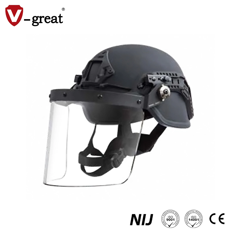 Self Defense Military Tactical Combat Face Protection Ballistic Helmet Visor