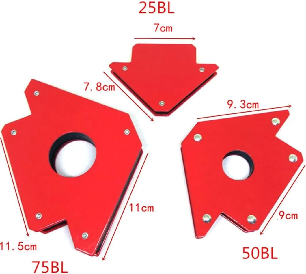 6PCS Multi-Angle Magnet Welding Holder Arrow Magnetic Clamp for Welding Magnet
