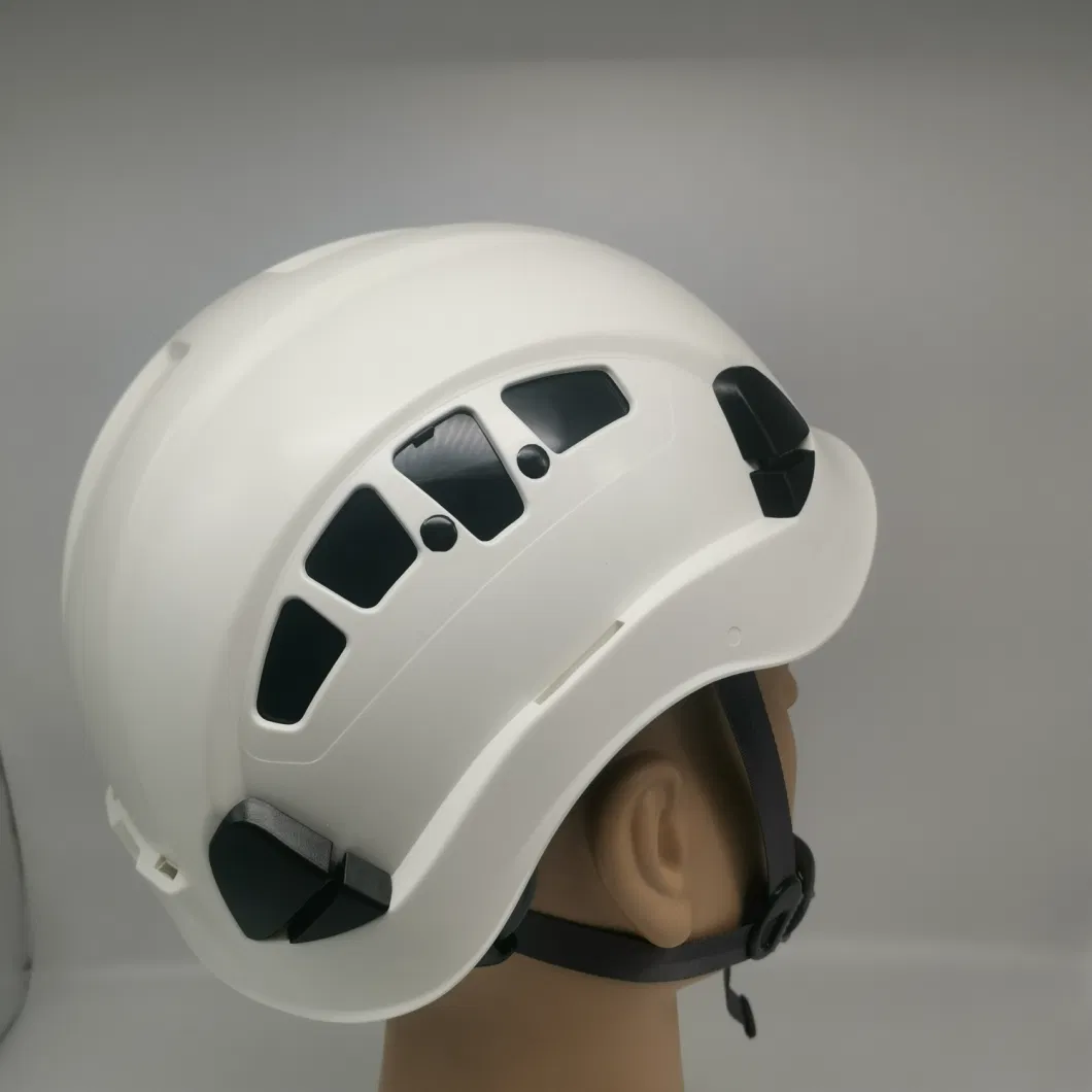 Fashion CE ANSI Approved Protective Work Industrial Construction Safety Helmet with Chin Strap Hard Hat