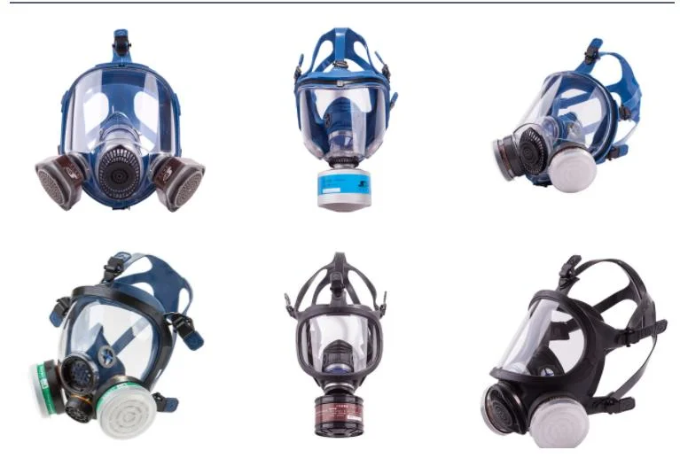 Hot Sale Full Face Industrial Working Anti Dust Paint Welding Gas Mask Respirator