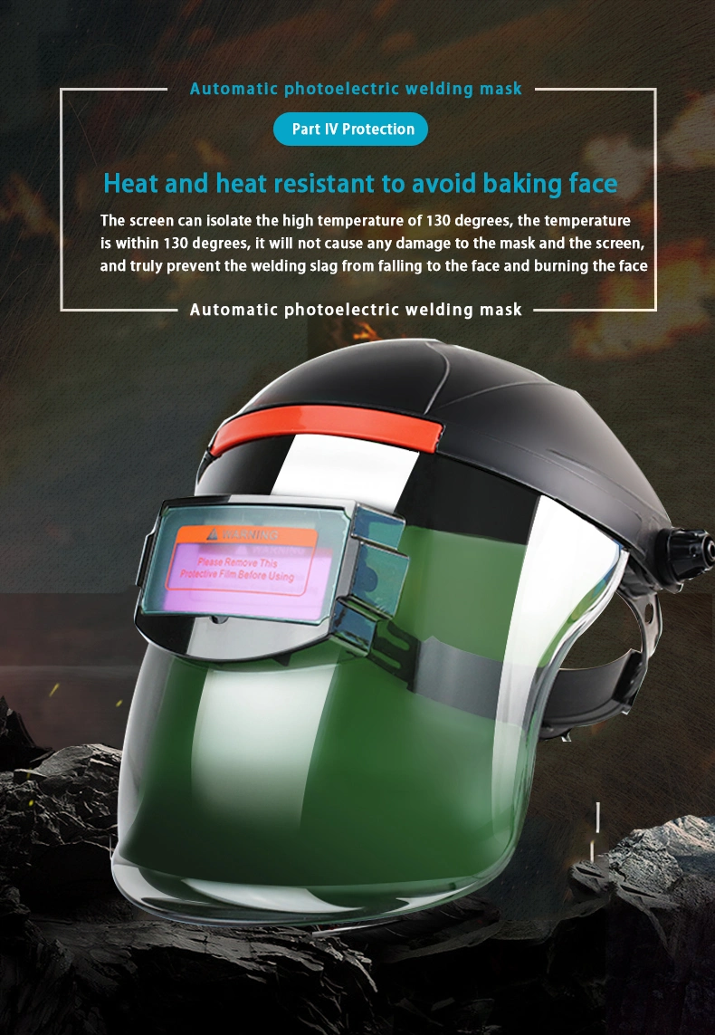 Weld High Quality Solar Powered Advanced Auto Darkening Welding Helmet Face Ma Sks Welded Half Helmet