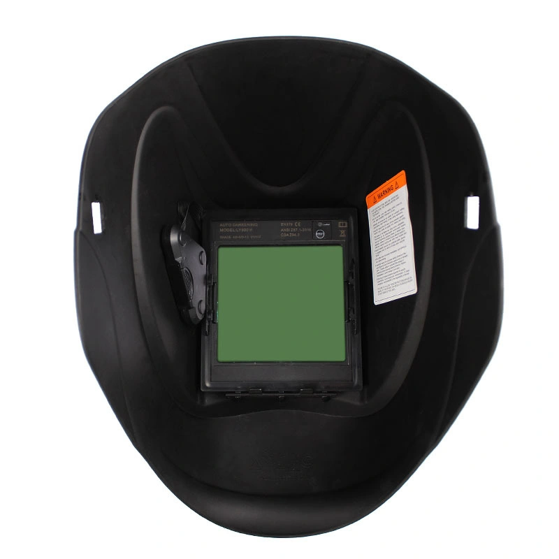 Cost-Effective True Color Auto Darkening Powered Air Purifying Durable Safety Underground Black Welding Helmet