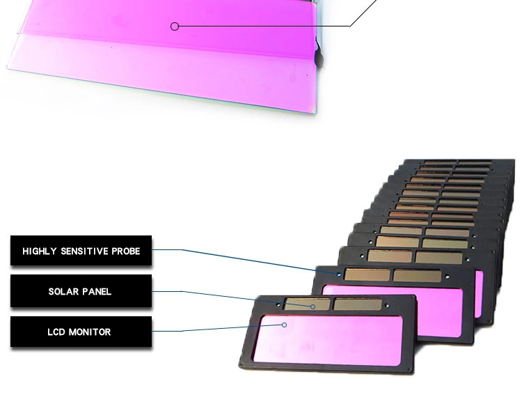 Arc Welders 92*42mm Solar Power Test Grinding Function Filter Meets Darkening Filter