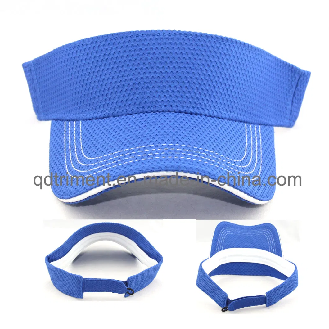 Top Quality Polyester Breathable Mesh Embroidery Sport Visor (TRV004)