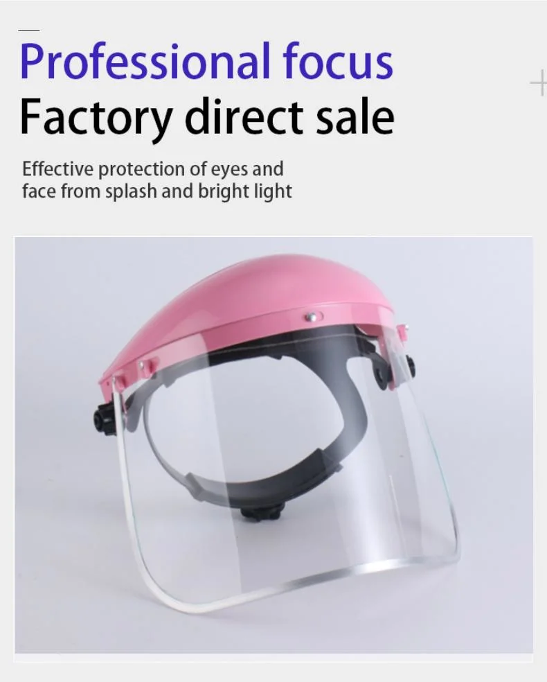 PVC PC Transparent Face Visor with Helmet