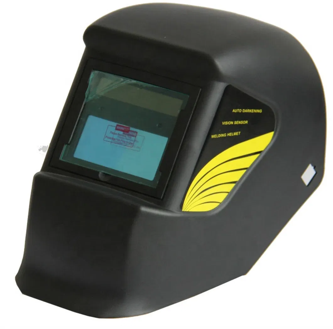 Grinding Auto Darkening Solar Power Battery Welding Helmet Shell Colour Mf-1400