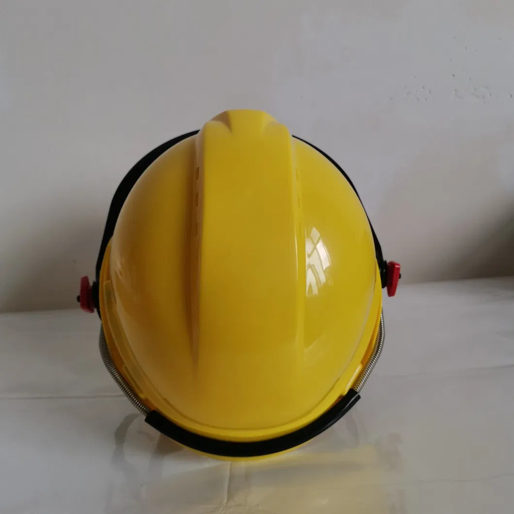 Manufacturer En397 Approved ABS HDPE Red Safety Helmet Construction for Head Protective