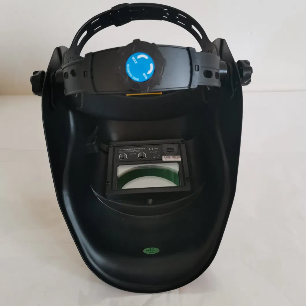 Manufacture Price Adjustable Solar Powered Auto-Shifting Industrial Custom Safety Helmet Weld Mask Auto Darkening Welding Helmet