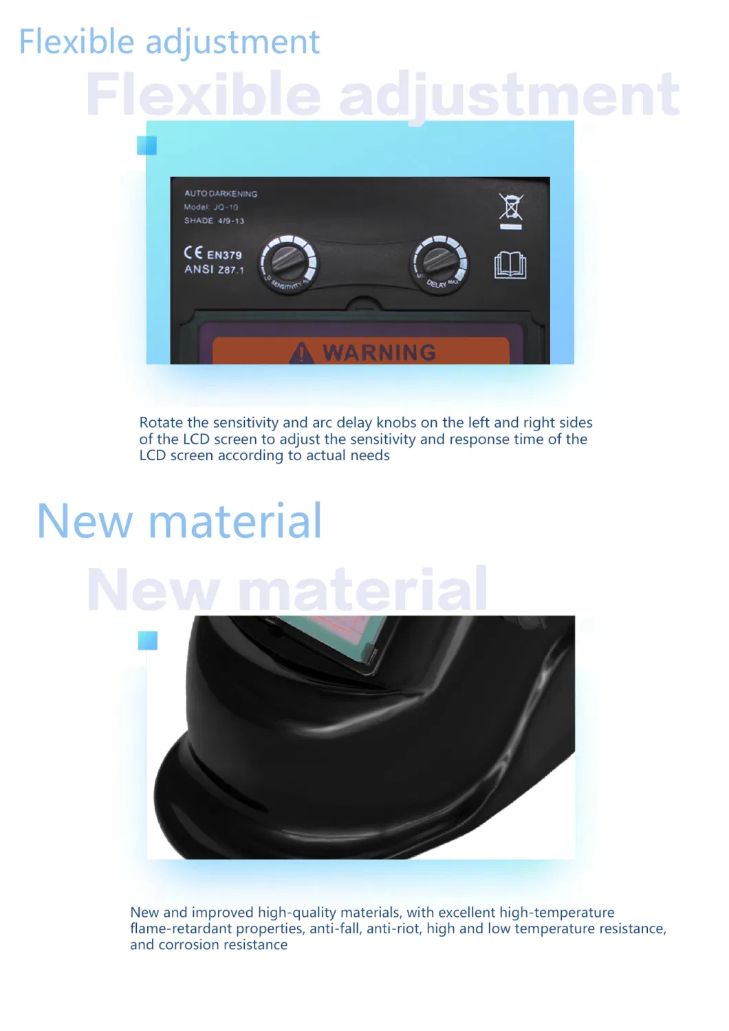 Automatic Darkening Welding Machine Masks for TIG MIG Welding