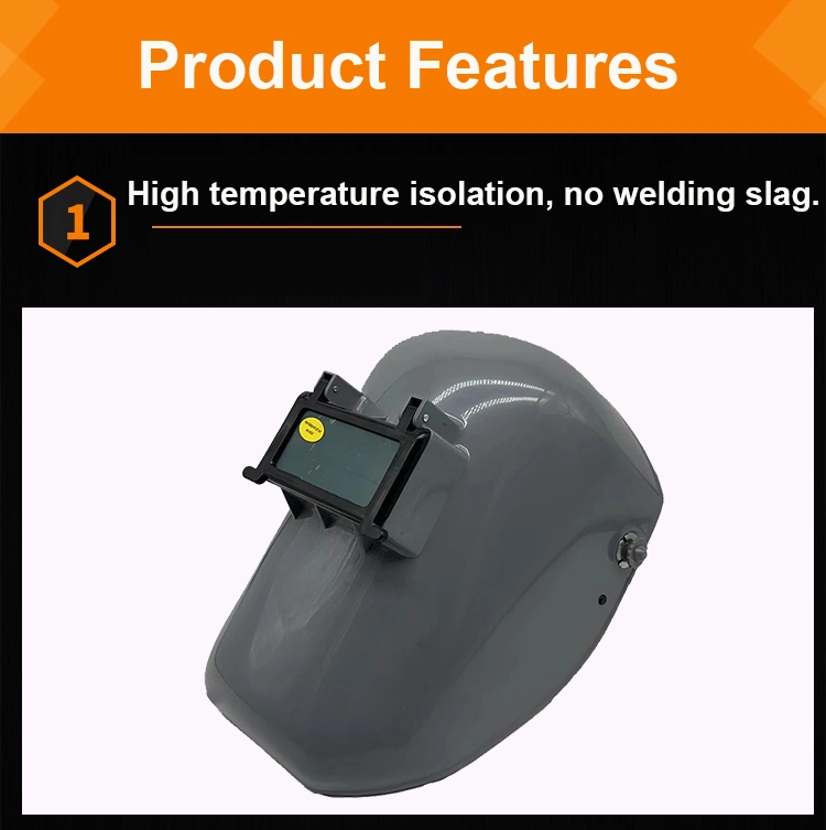 Rhk Lightweight Flip up Lens Headwear Head Mounted Face Protective Safety Welding Hood Helmet